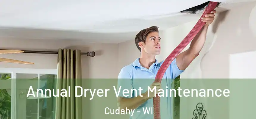  Annual Dryer Vent Maintenance Cudahy - WI